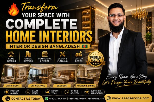 3D model of Interior Design All Over World