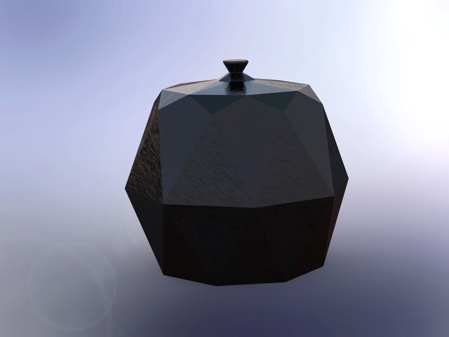Geometric Memorial Urn Design – image 6 of 9