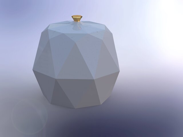 Geometric Memorial Urn Design – image 9 of 9