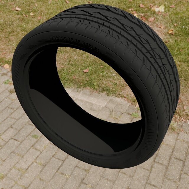 3D model of tire