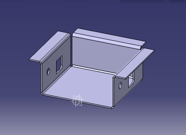 3D model of sheetmetal