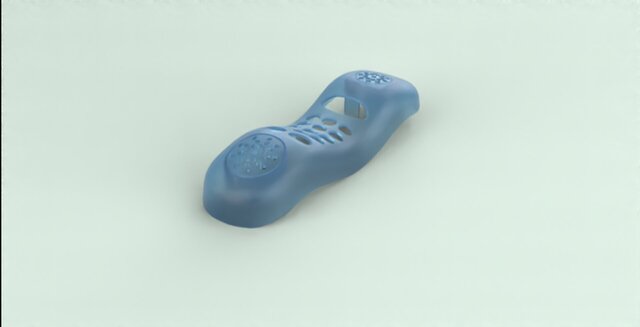 3D model of telecphone-redereing