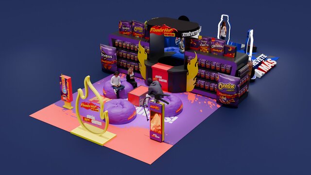 3D model of 3D Commertial Environment Design