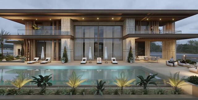 Eraw House, Kyrenia | Travertine Villa, Full Construction Drawing Set and Renders – image 2 of 5