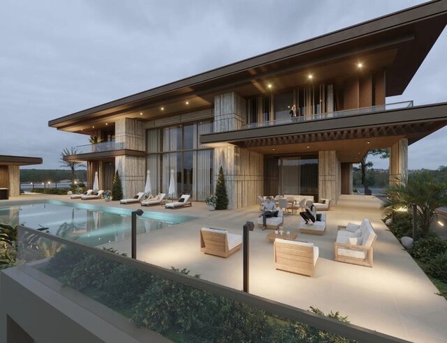 Eraw House, Kyrenia | Travertine Villa, Full Construction Drawing Set and Renders – image 1 of 5