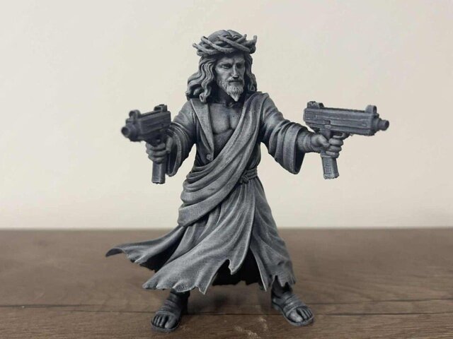 3D model of UZI+JESUS