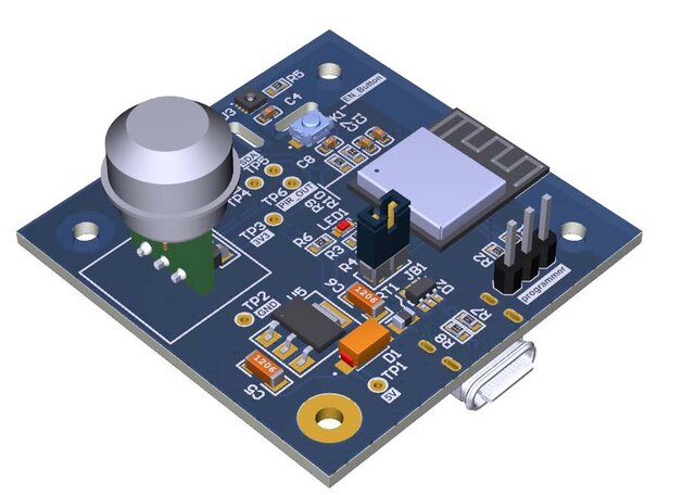 3D model of ESP32 IoT Prototypes