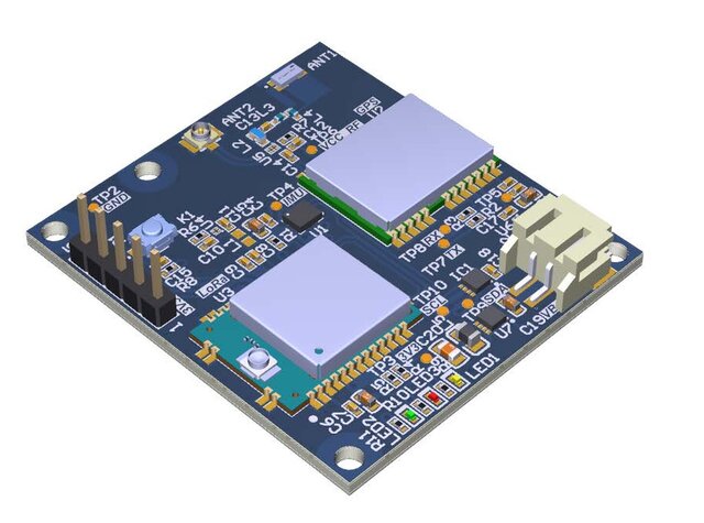 3D model of ESP32 IoT Prototypes