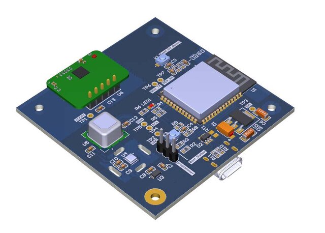3D model of ESP32 IoT Prototypes