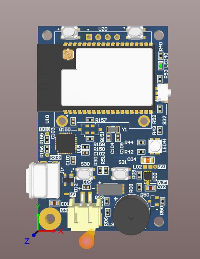 3D model of ESP32 IoT Prototypes