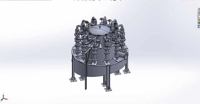 12 cluster hydrocylone