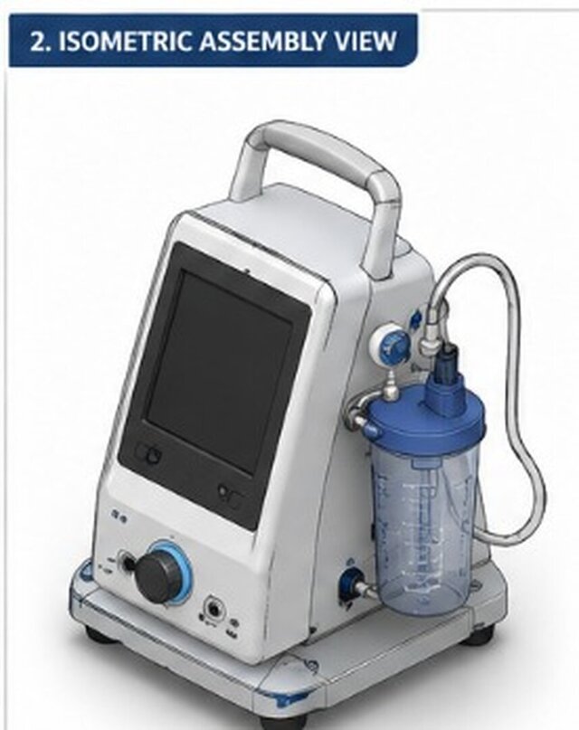 3D model of Medical Device Assembly | SolidWorks | 3D CAD Design | Production Ready