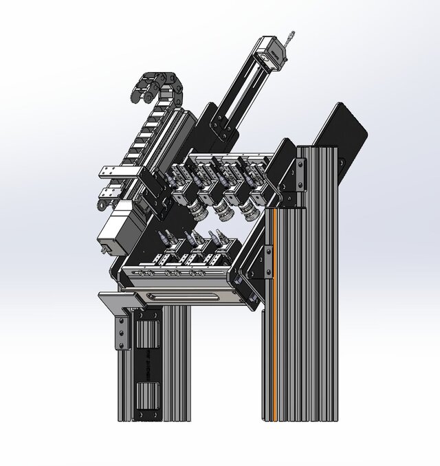 3D model of Automated Vision Inspection & End-of-Line Test Station