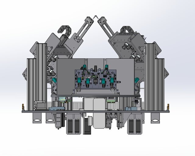 3D model of Automated Vision Inspection & End-of-Line Test Station