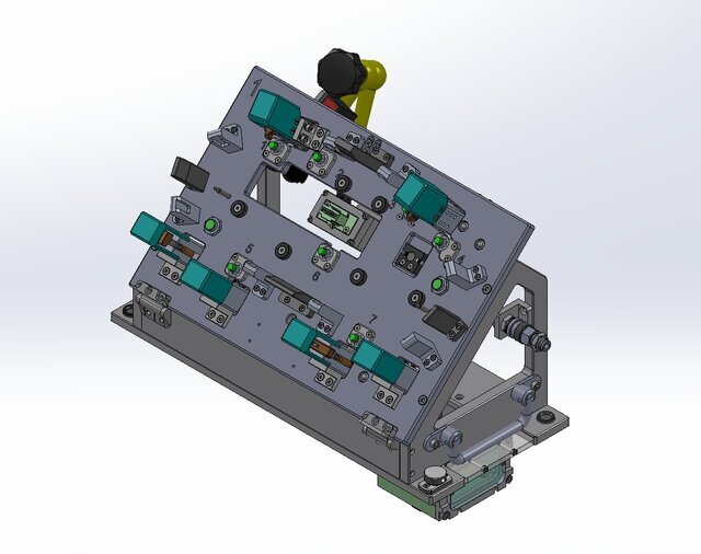 3D model of Automated Vision Inspection & End-of-Line Test Station