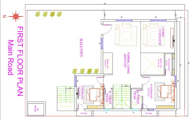 3D model of client likith and other  front elevation and interior works design