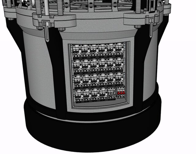 3D model of Conceptual Magnetic Turbine