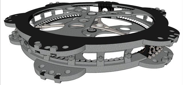 3D model of Conceptual Magnetic Turbine