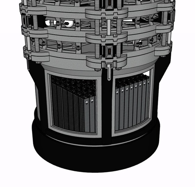 3D model of Conceptual Magnetic Turbine