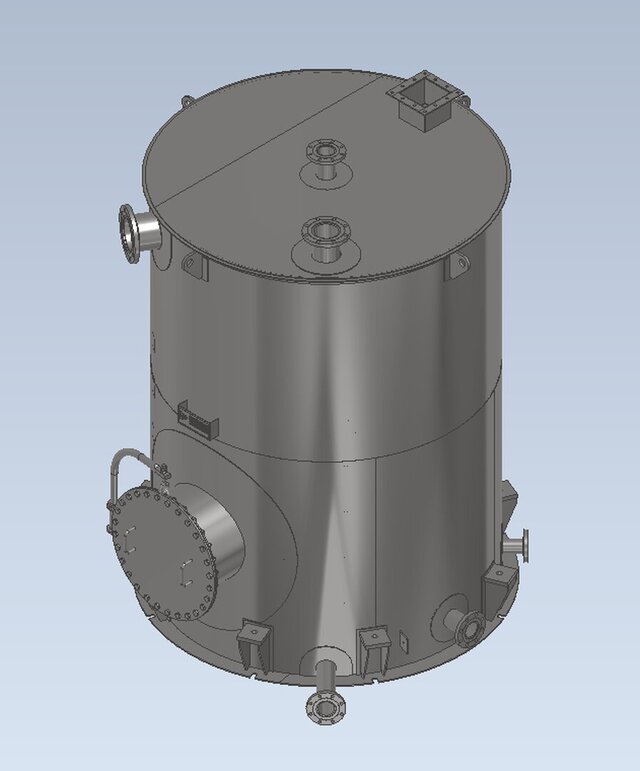 Storage Tank Assembly 3D Model