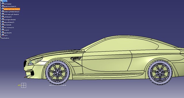 3D model of BMW M6