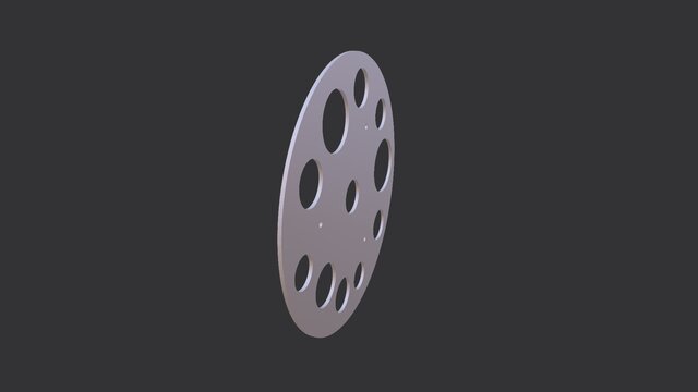 3D model of Universal Hanging Light Mount