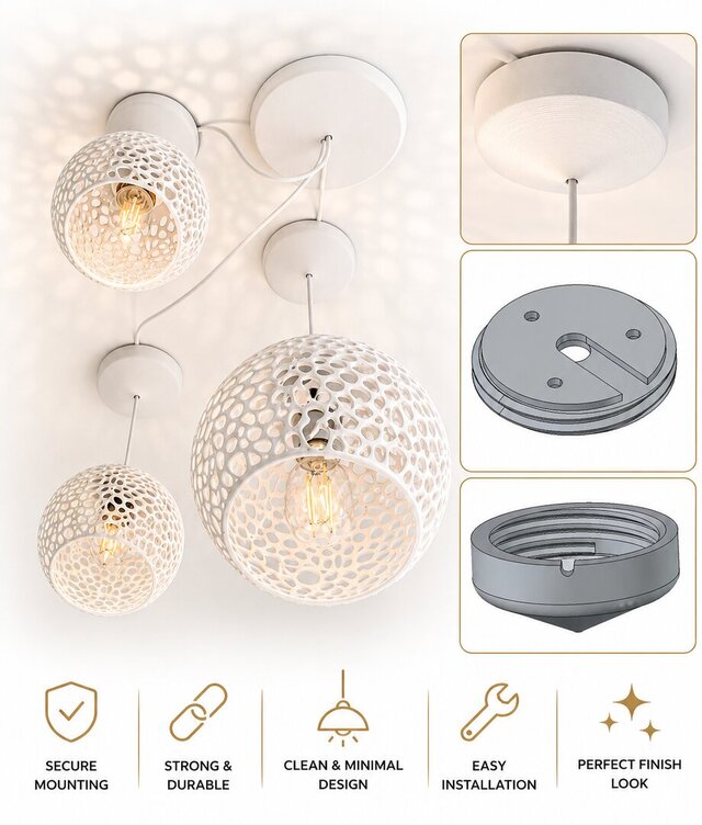 Universal Hanging Light Mount
