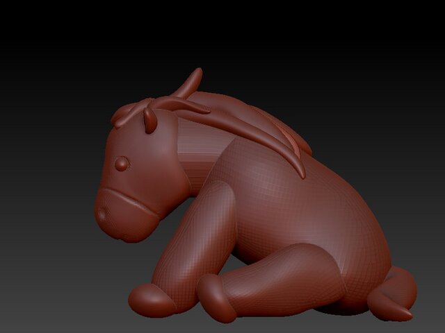 Horse Toy - Reverse Engineering From Scan Data