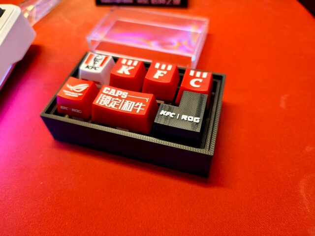 ROG × KFC Limited Edition Keycap Display Box