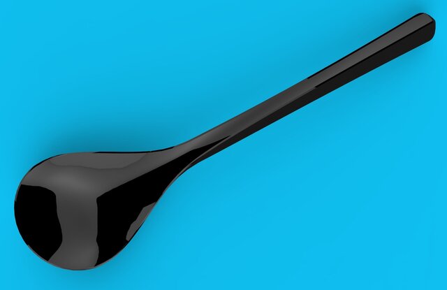 3D model of Plastic cutlery design
