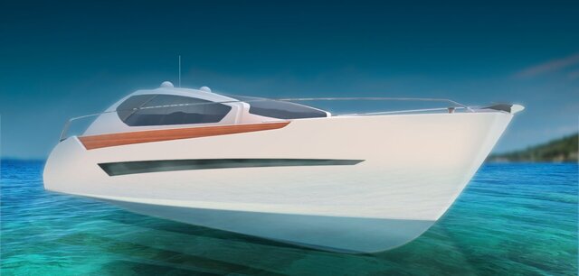 18 Meters coupe yatch concept