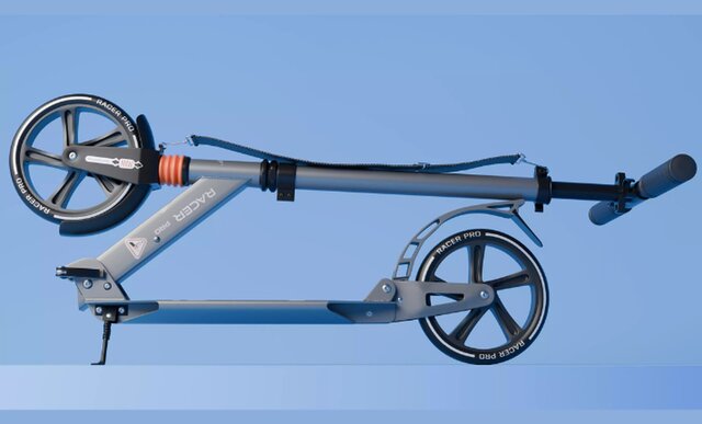 Racer Pro Folding Electric Scooter – image 2 of 3