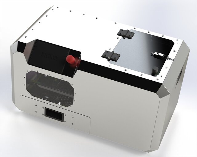 3D model of Almond Peeling Machine Cylinder