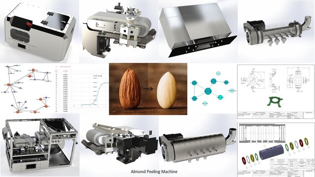 Almond Peeling Machine Cylinder