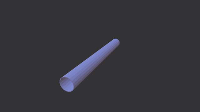 3D model of Almond Peeling Machine Cylinder