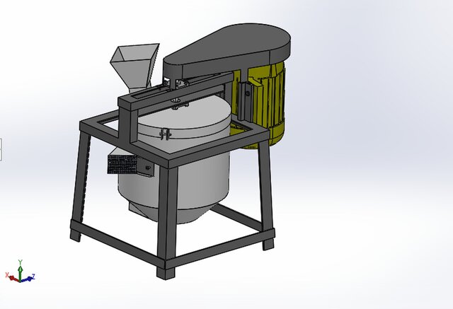 Herbal Leave Crushing Machine