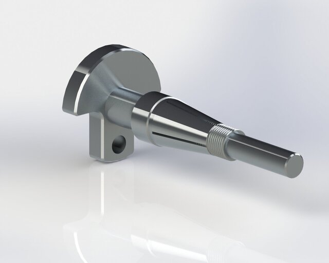 Precision Machined Crankshaft & Bearing Housing Assembly