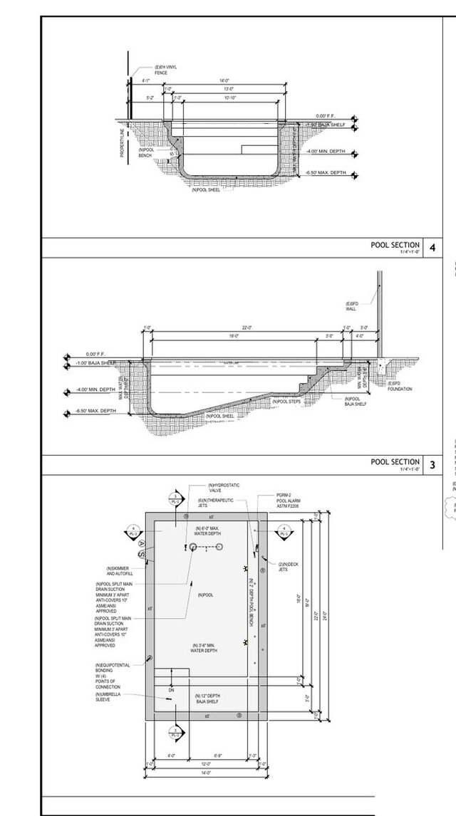 Residential Pool Permit Plans | Site & Retaining Wall Coordination – image 2 of 2