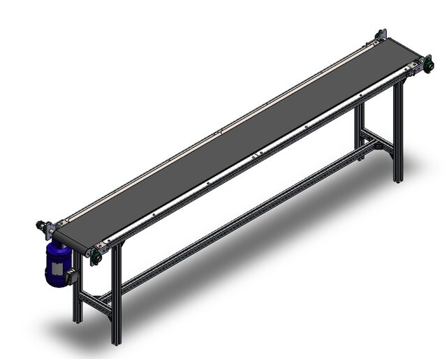 Belt Conveyor Design - SolidWorks