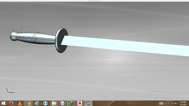Japanese sword 3D model – image 2 of 7