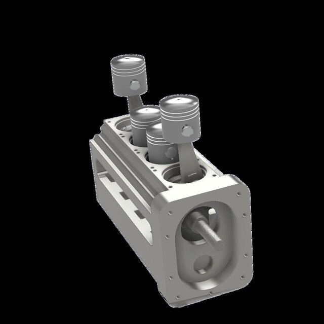 four cylinder Engine