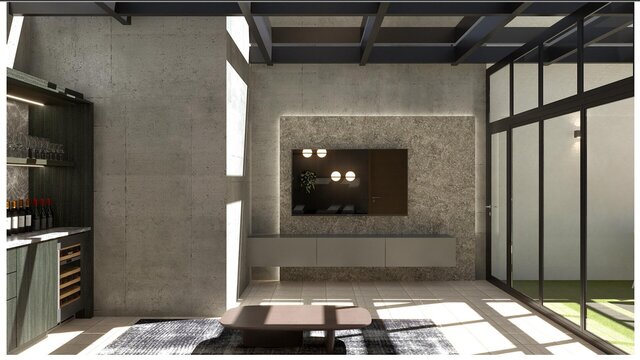 3D model of RENDERING 3D