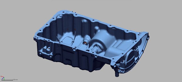 3D model of Oil Pan