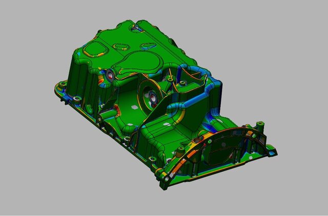 3D model of Oil Pan
