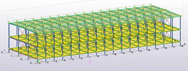 Large-Scale Office Building– Structural Steel Detailing – image 6 of 6