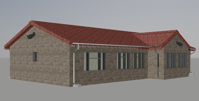 3D model of Residential House Redesign – Randpark Ridge