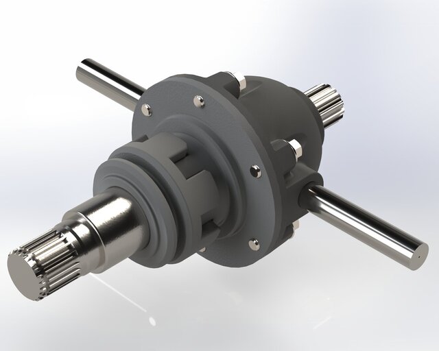 Differential Gearbox Modeling and Rendering