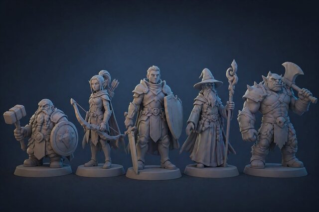 Stylized Fantasy Character Pack