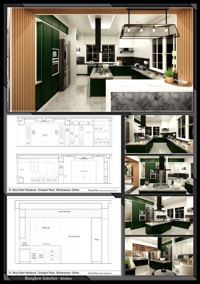 3D model of Luxury Residential Interior