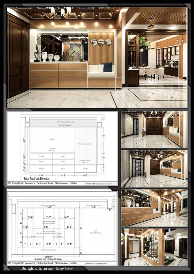 3D model of Luxury Residential Interior